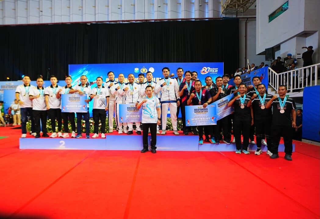 Kapolri Resmi Tutup Kejuaraan Bulu Tangkis Kapolri Cup 2026, Tegaskan Komitmen Polri Dukung Prestasi Atlet Nasional