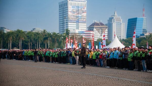 11.000 Peserta Bersatu dalam Apel Kebangsaan Jaga Jakarta