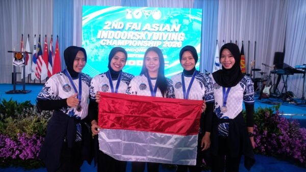 Dua Kejuaraan Indoor Skydiving Internasional Digelar di Wind Tunnel Brimob
