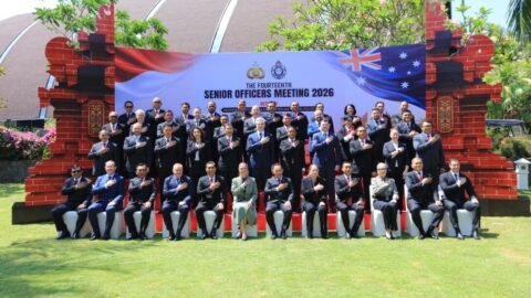 POLRI-AFP PERKUAT KERJA SAMA HADAPI KEJAHATAN TRANSNASIONAL DALAM SOM KE-14 DI BALI