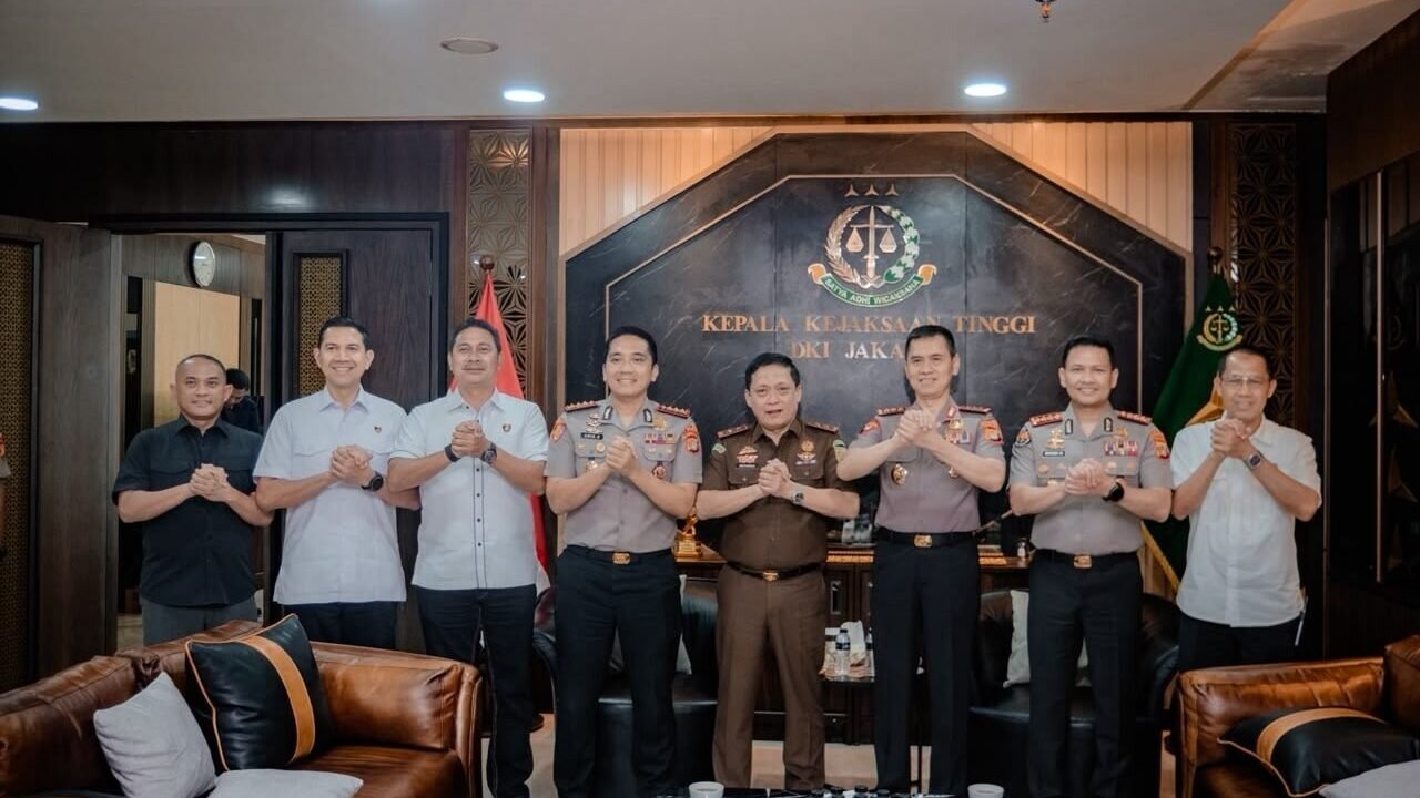 Kapolda Metro Jaya dan Kajati Jakarta Perkuat Koordinasi Penegakan Hukum